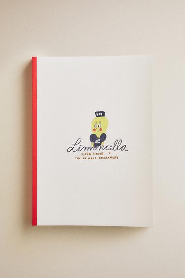 LIMONCELLA X THE ANIMALS OBSERVATORY A4 NOTEBOOK - Multicoloured by Zara - Image 4