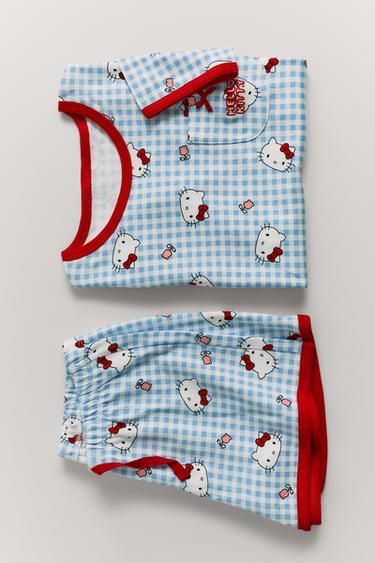 2-14 ГОДИНИ/ ПИЖАМИ HELLO KITTY © SANRIO - 025 од Zara