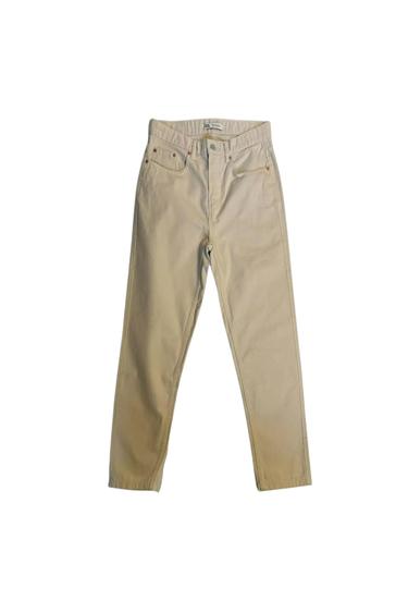 MEN BEIGE SIZE 40 TROUSER