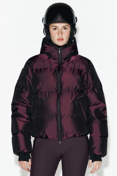 PLUMÍFERO WATER RESISTANT WINDPROOF RECCO® TECHNOLOGY SKI COLLECTION - Burgundy de Zara
