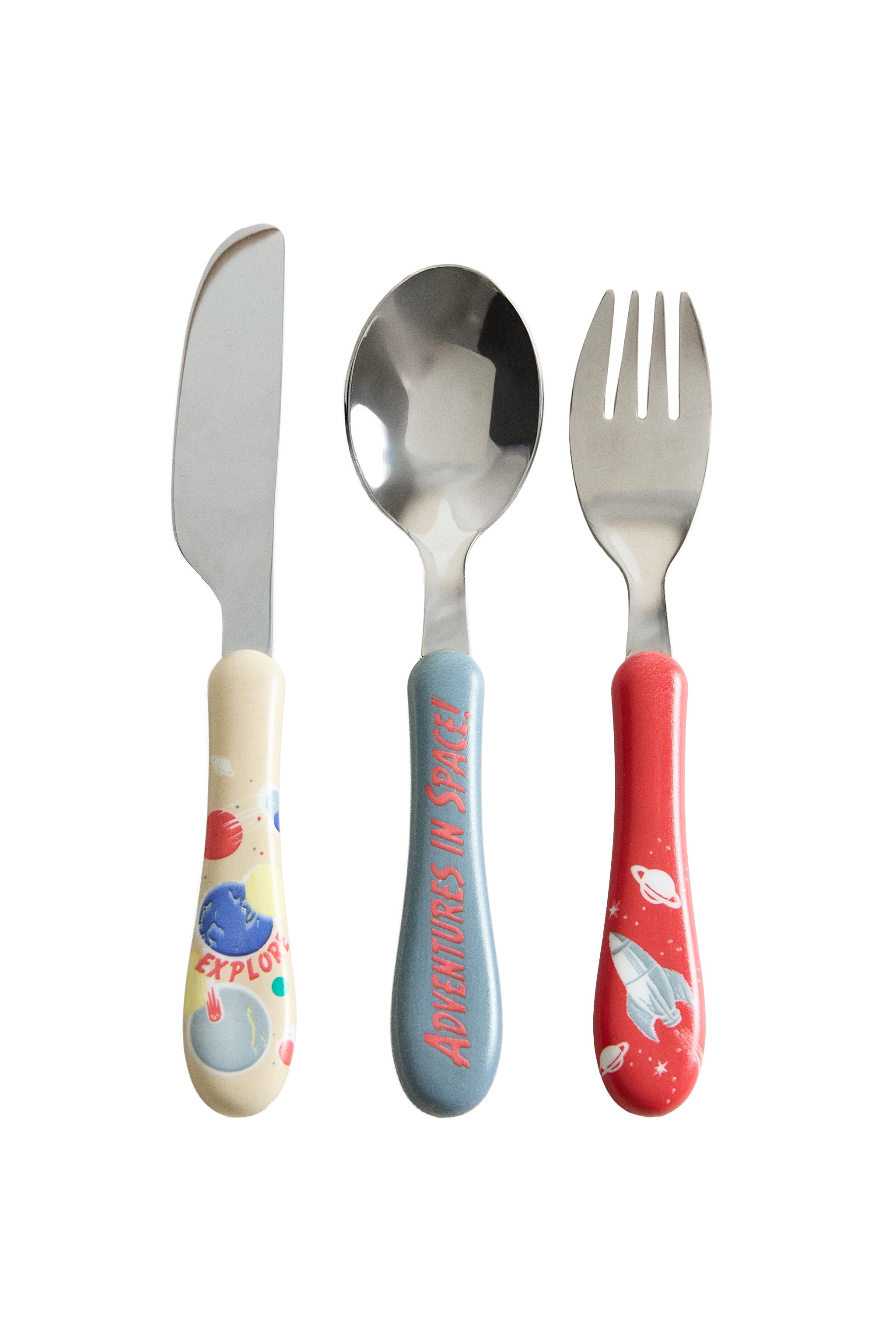 KIDS' SPACE FLATWARE SET - Multicolored | ZARA United States