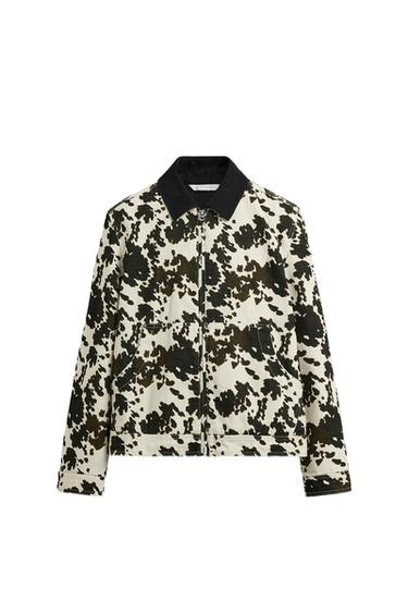 JACKE MIT ANIMALPRINT - Print von Zara