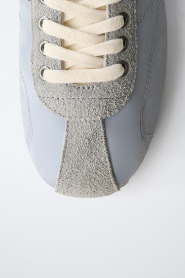 CONTRAST TRAINERS - Grey by Zara - Image 3