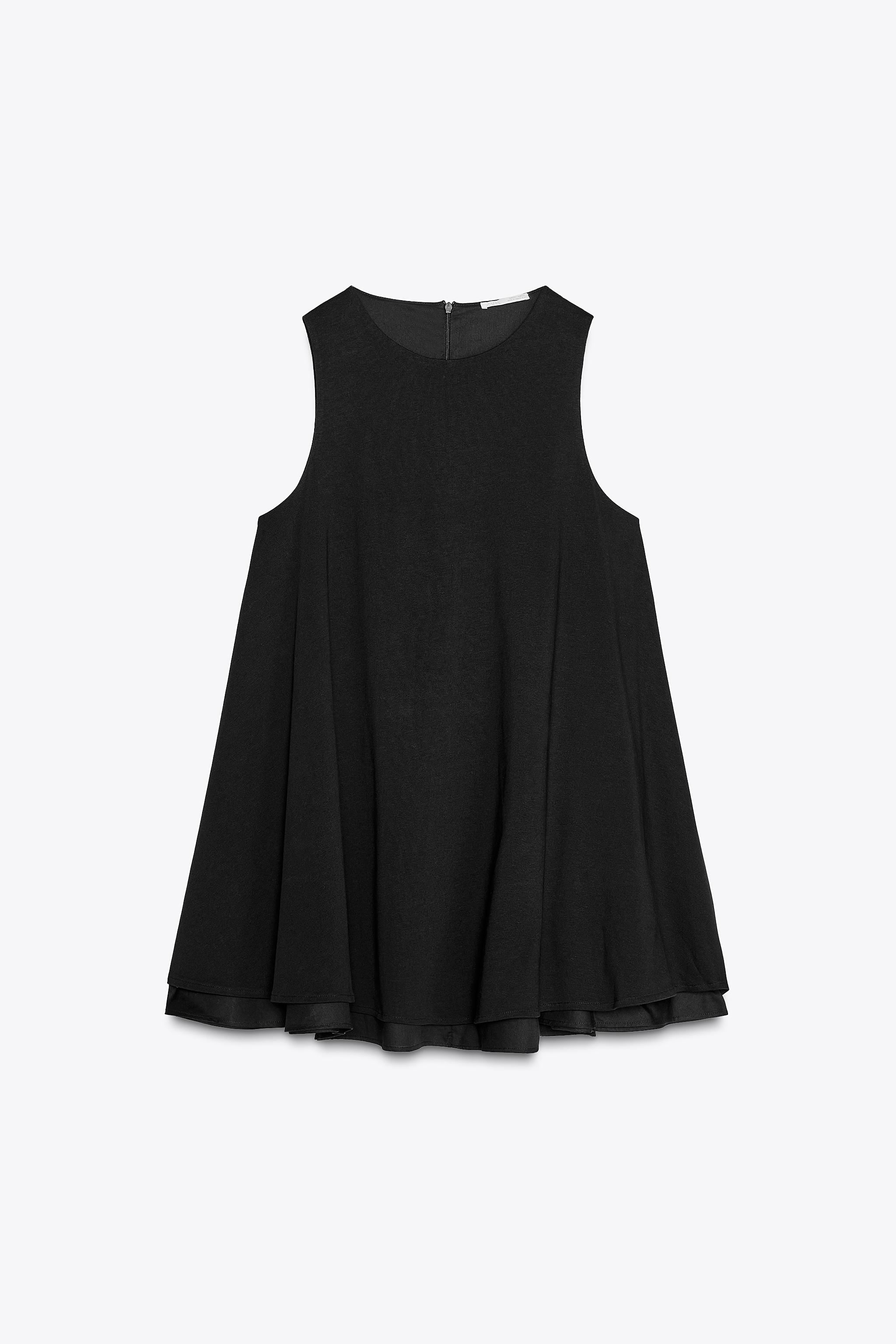 VOLUMINOUS SHORT DRESS