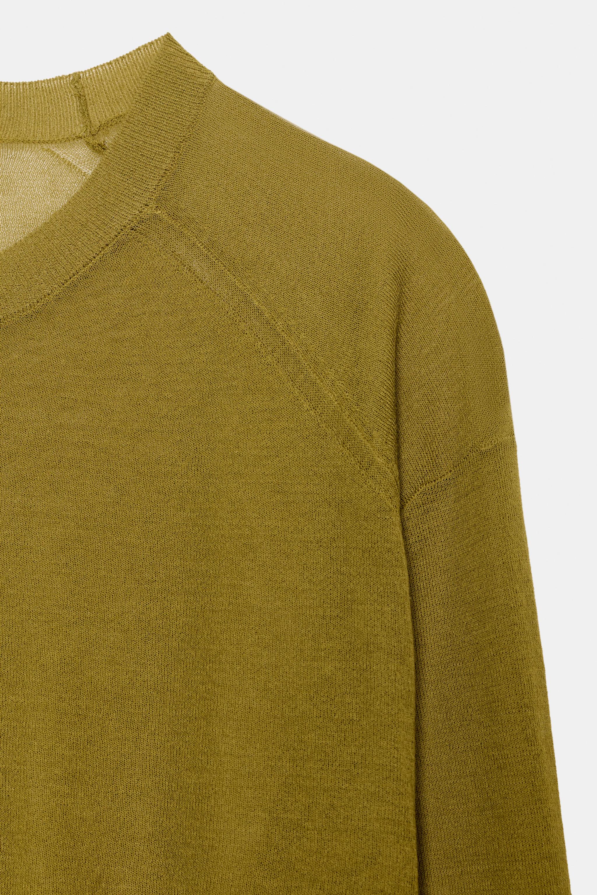 KNIT JUMPER WITH SHOULDER SEAMS