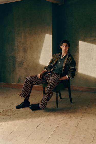 LOOK - Tie-dye turquoise by Zara