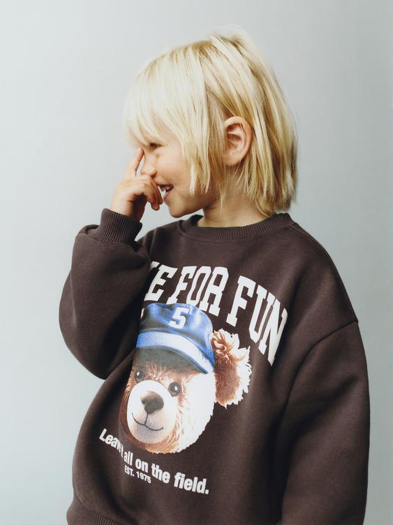 Cappuccio Zara Felpe Natalizie Felpe Da Bambino Piccolo ZARA Italia