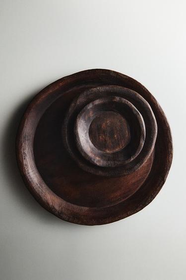 PLATEAU ROND IRRÉGULIER - Chocolat de Zara - Image 5