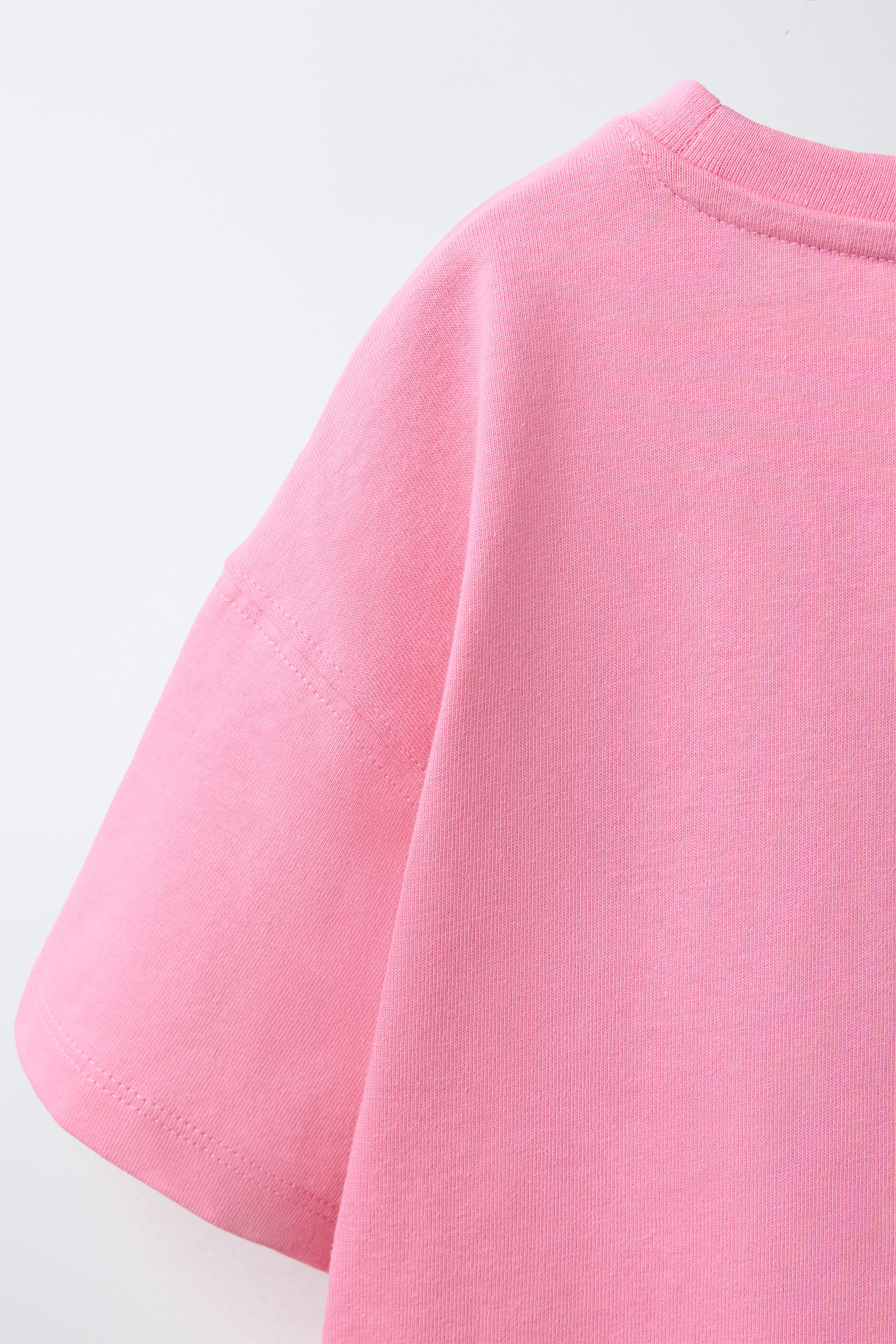 HEART EMBROIDERED T-SHIRT SISSEL EDELBO X ZARA KIDS