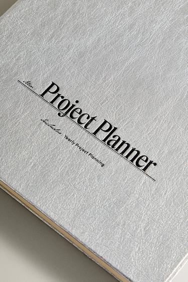 CAHIER PLANIFICATEUR DE PROJETS - Argent de Zara - Image 4