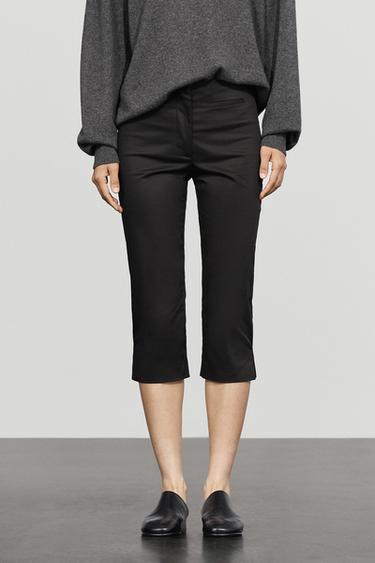 Cotton blend capris — Black 2