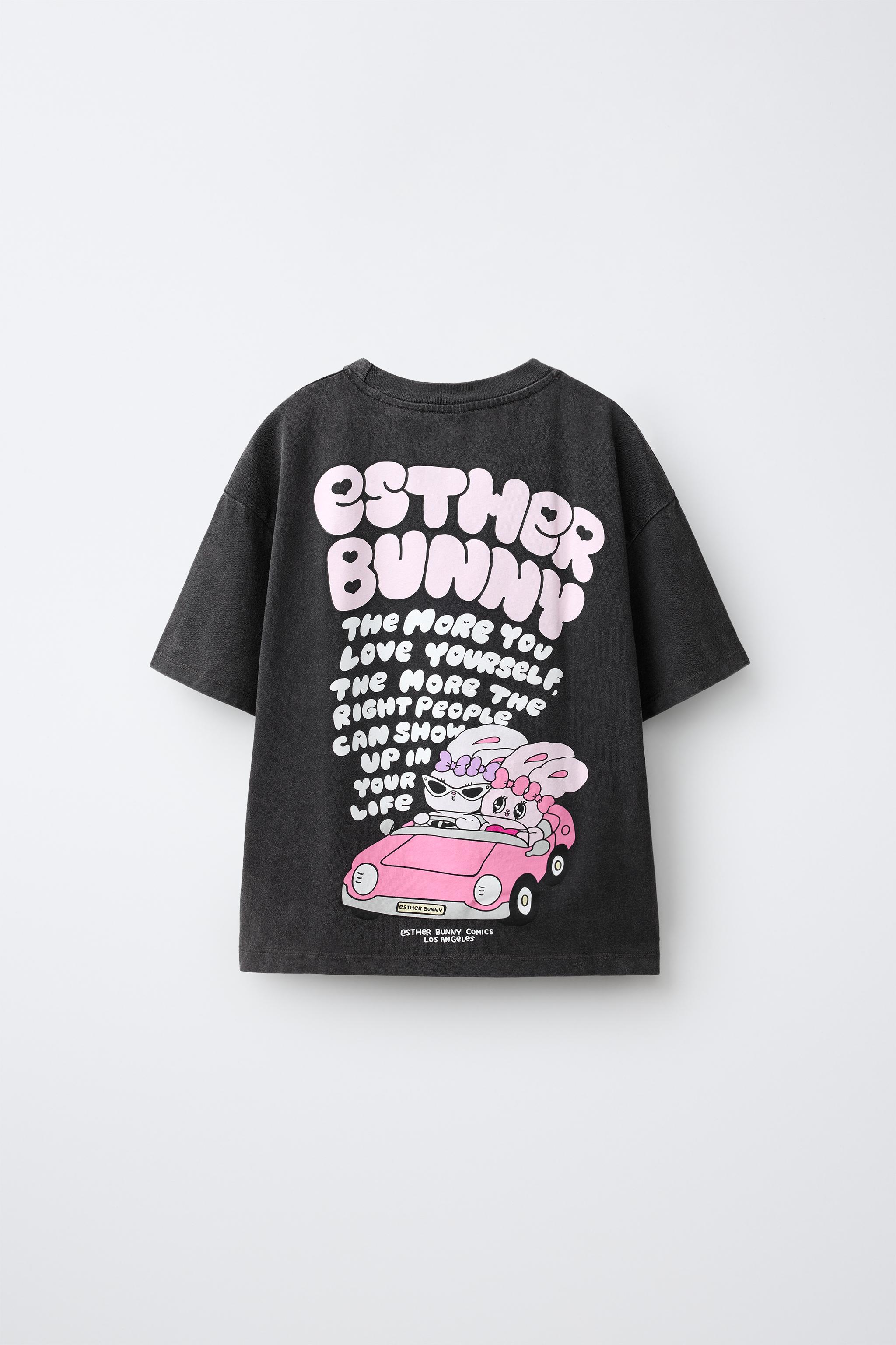 ESTHER BUNNY © T-SHIRT — Anthracite grey