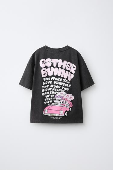 ESTHER BUNNY © T-SHIRT — Anthracite grey 2