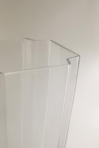FACETED GLASS VASE - 990 by Zara - Image 2