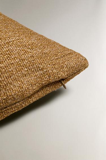 TEXTURED CUSHION COVER - Light beige by Zara - Image 3