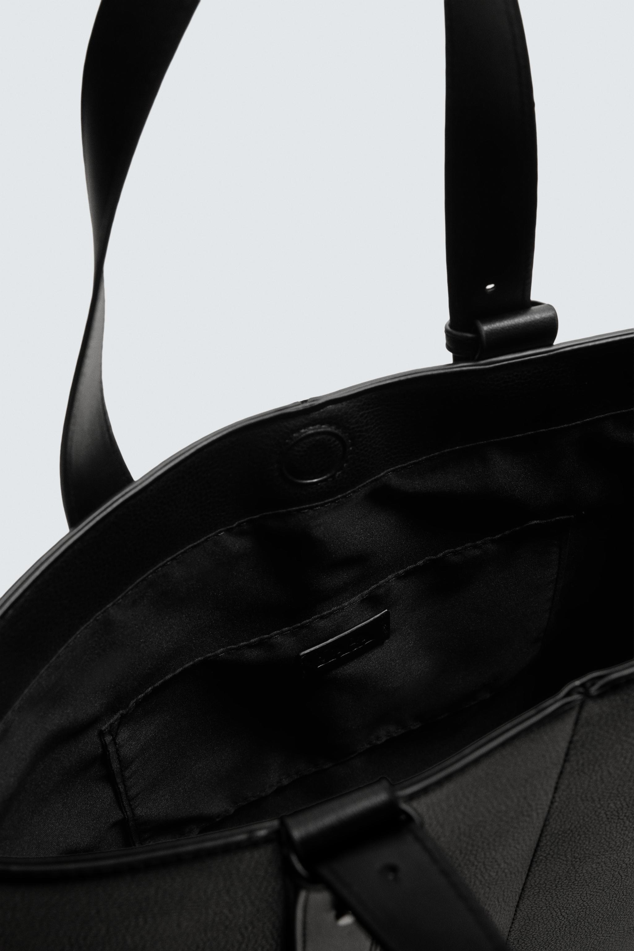 プレーンショッパーバッグ - ブラック | ZARA Japan / 日本