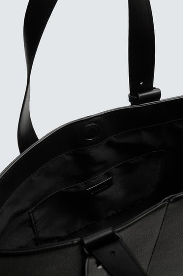 SAC SHOPPER UNI - Noir de Zara - Image 5