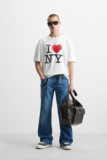 Zara I LOVE NEW YORK ® T-SHIRT - Oyster-white - Image 0
