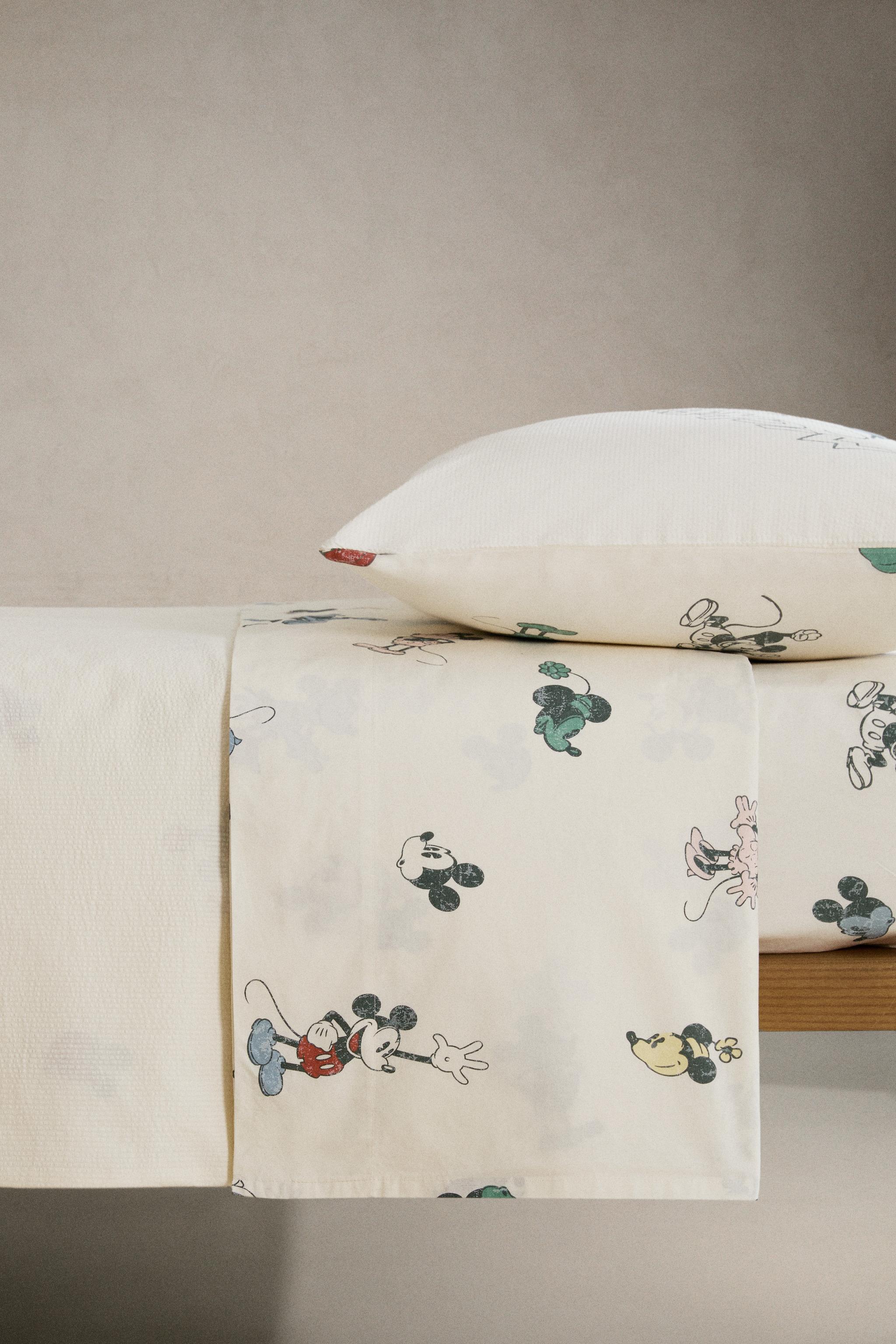 KIDS' MICKEY & MINNIE ©DISNEY FLAT SHEET