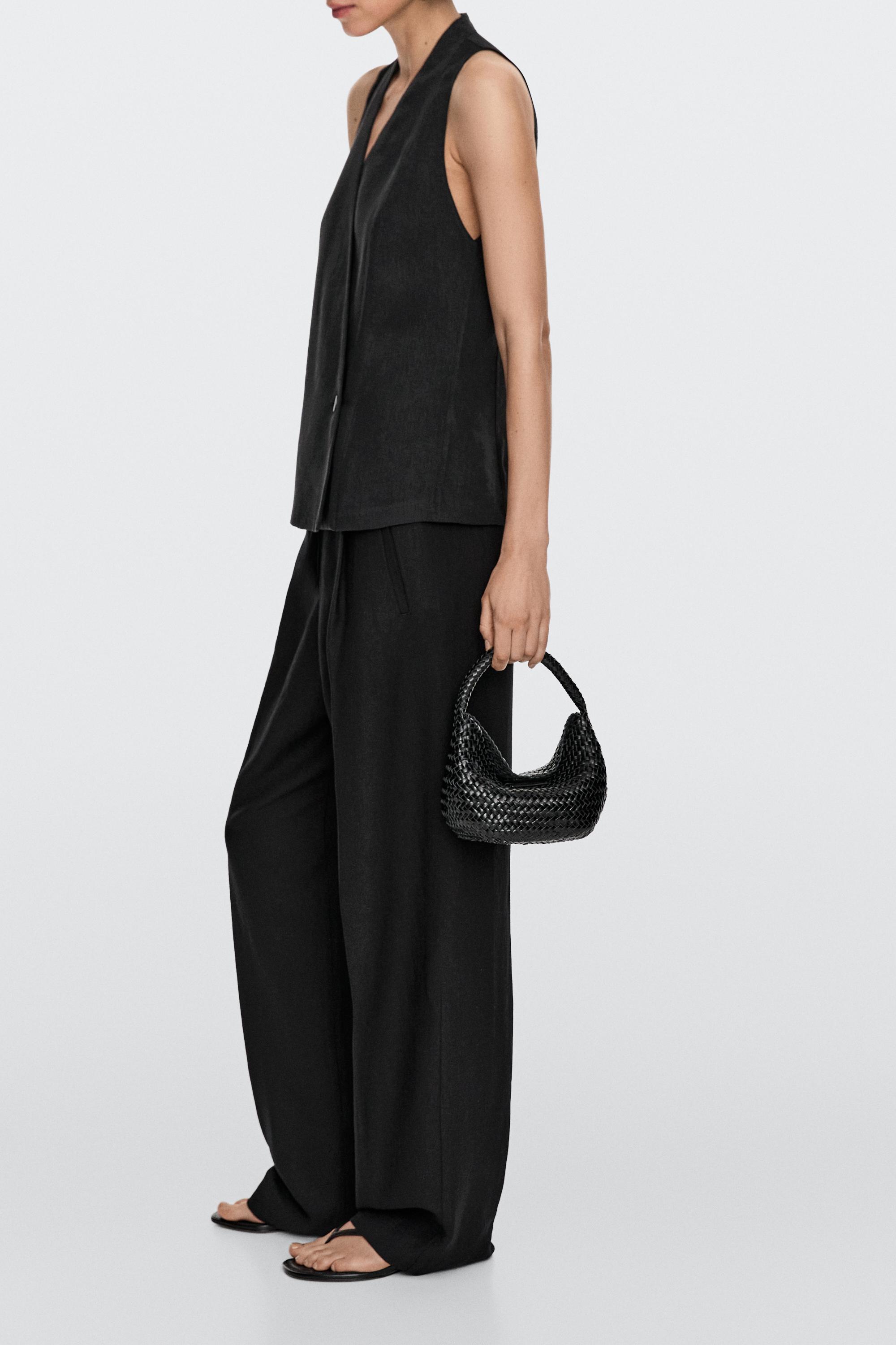 Nappa leather braided mini bag