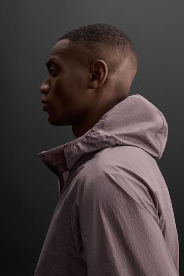 VESTE COUPE-VENT RÉFLÉCHISSANTE - Violet de Zara - Image 4