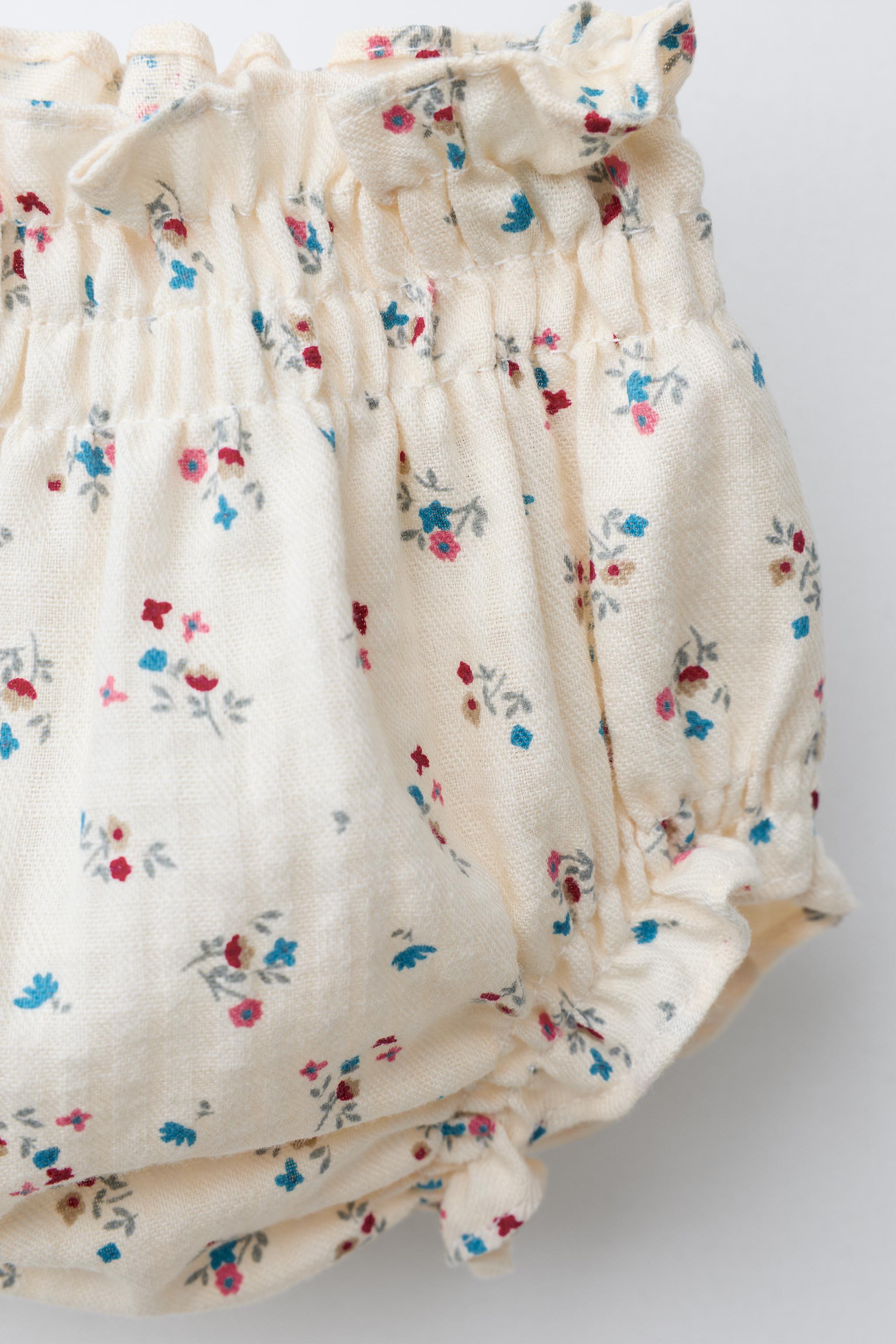 CULOTTE IMPRIMÉ FLEURS