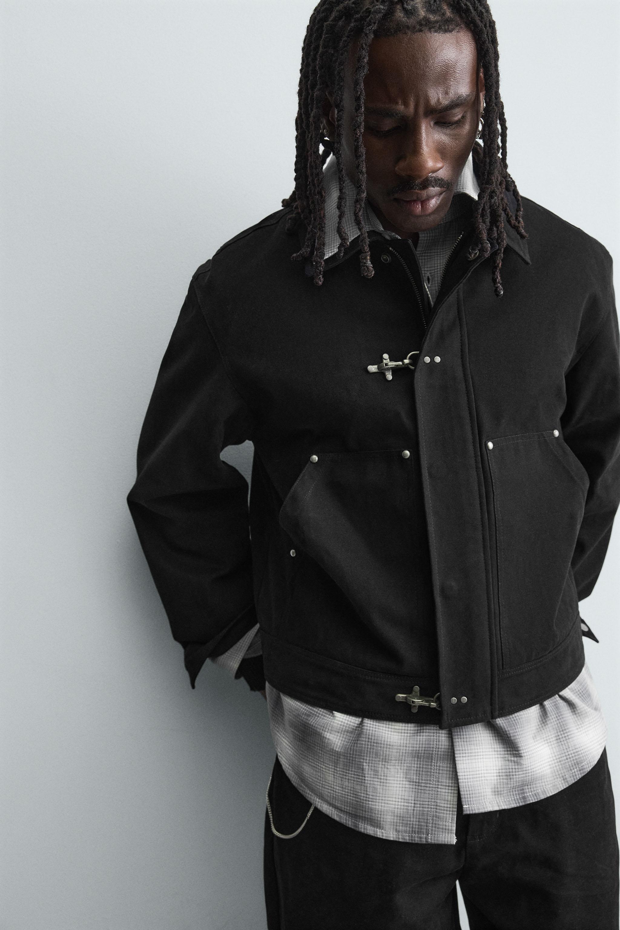 RELAXED FIT FIREMAN CLASP JACKET