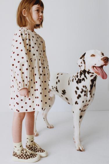 КЕДЫ В ГОРОШЕК — КОРИЧНЕВЫЙ от Zara