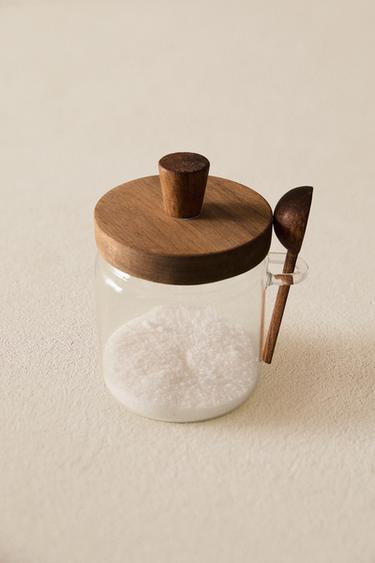 AZUCARERO BOROSILICATO MADERA - Beige claro de Zara