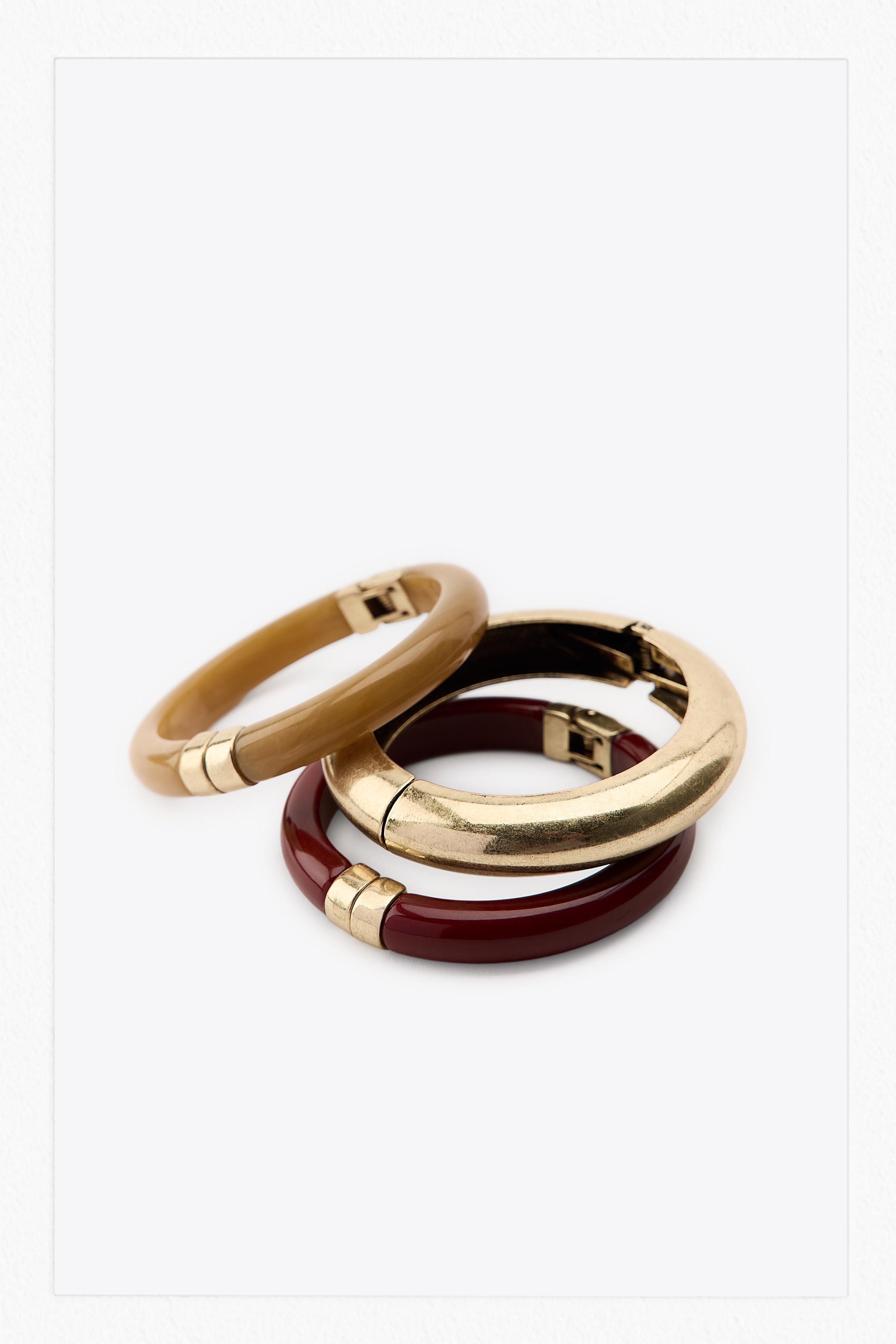 ブレスレット ZARA SRPLS GMTRC BRZLT 14 4548/902 GMTRC BRZLT 14 - Gold / Silver | ZARA Spain