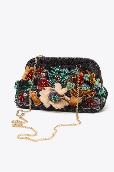 BEADED HANDBAG - Multicoloured by Zara - Image 1