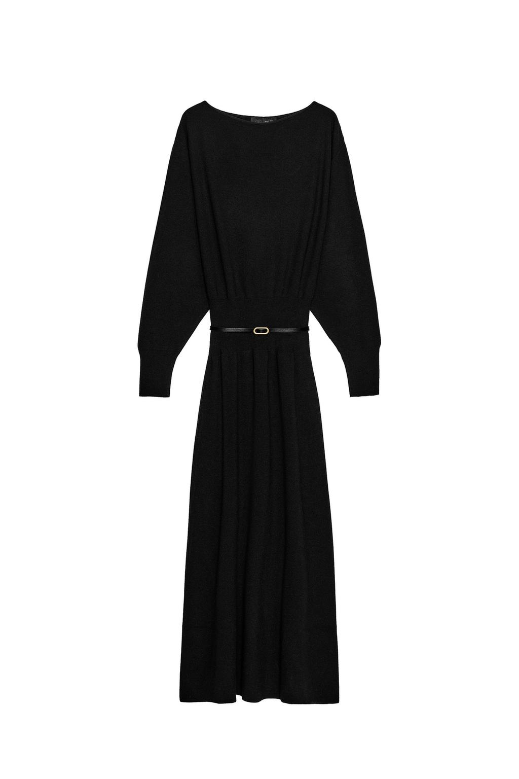 BELTED MIDI DRESS - image 3