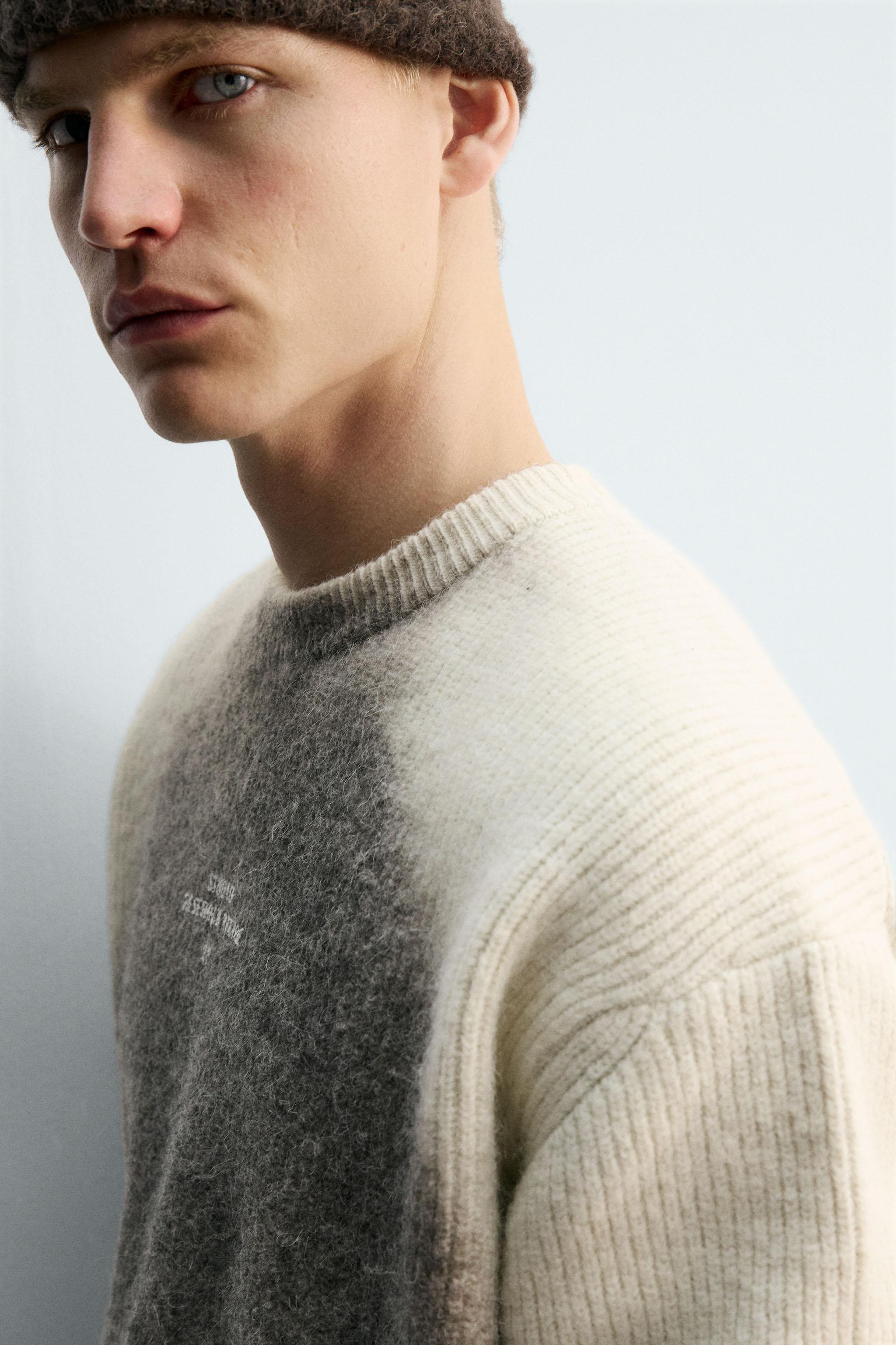 SPRAY LOGO SWEATER X SR_A