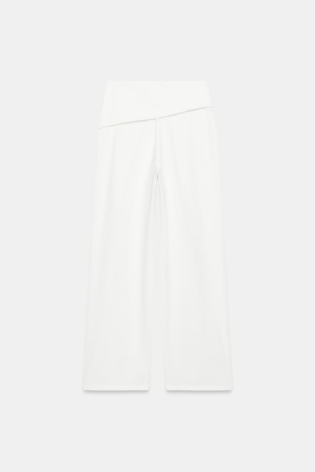 ASYMMETRIC WAIST PANTS - image 2