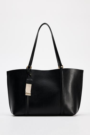 SHOPPER BAG - Black by Zara - Image 1