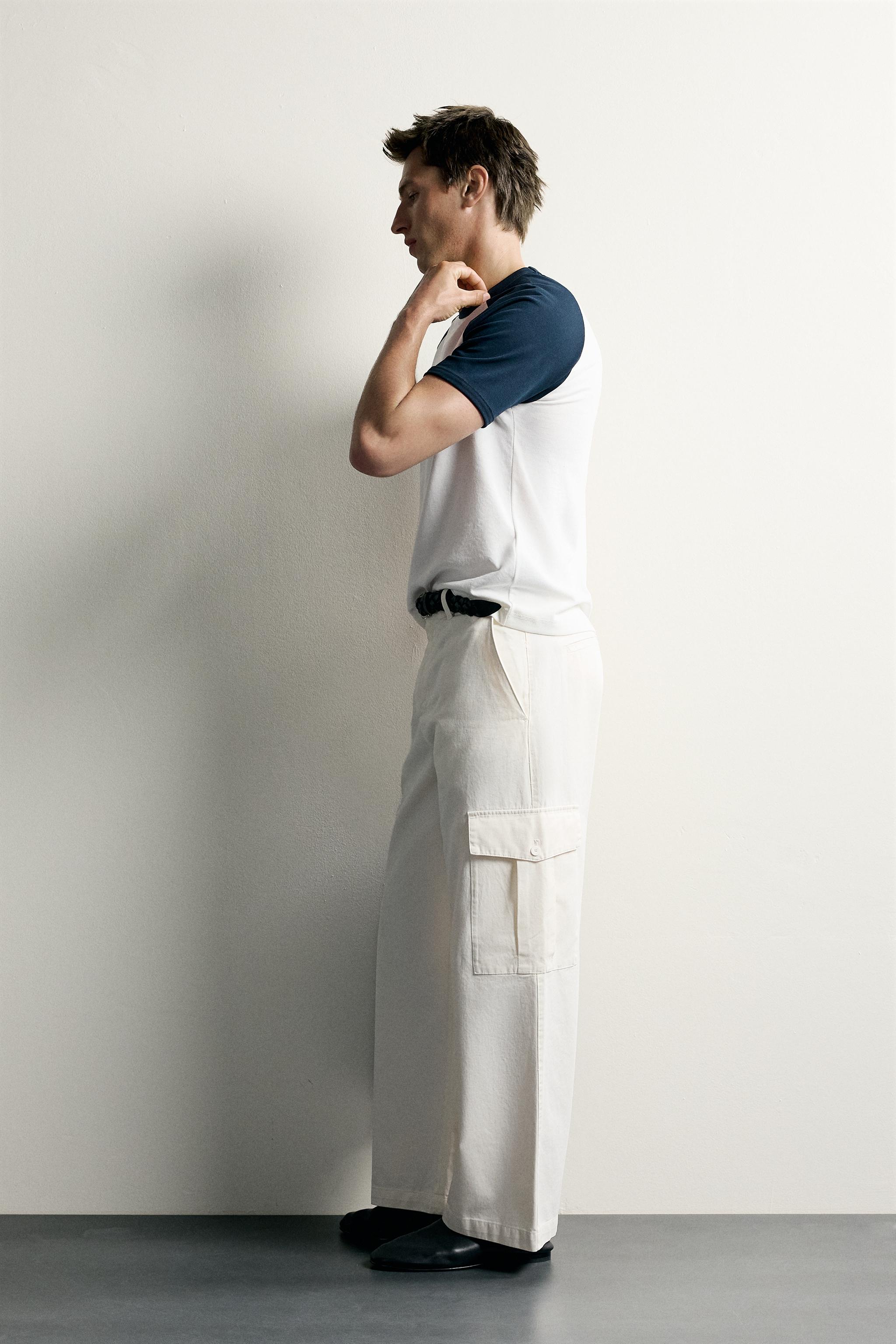 COLOR BLOCK RELAXED FIT T-SHIRT