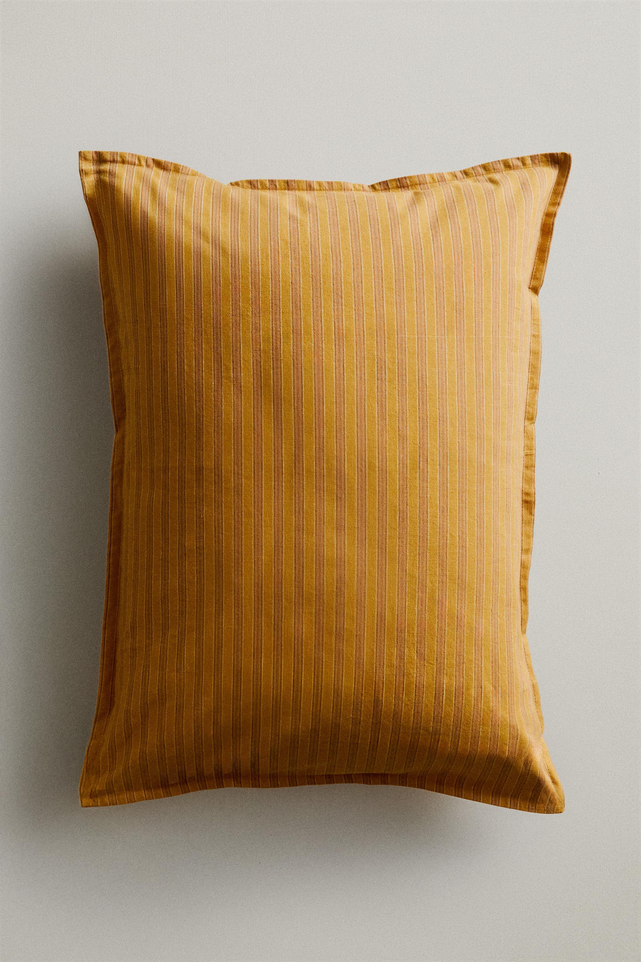 HOUSSE DE COUSSIN RAYURES