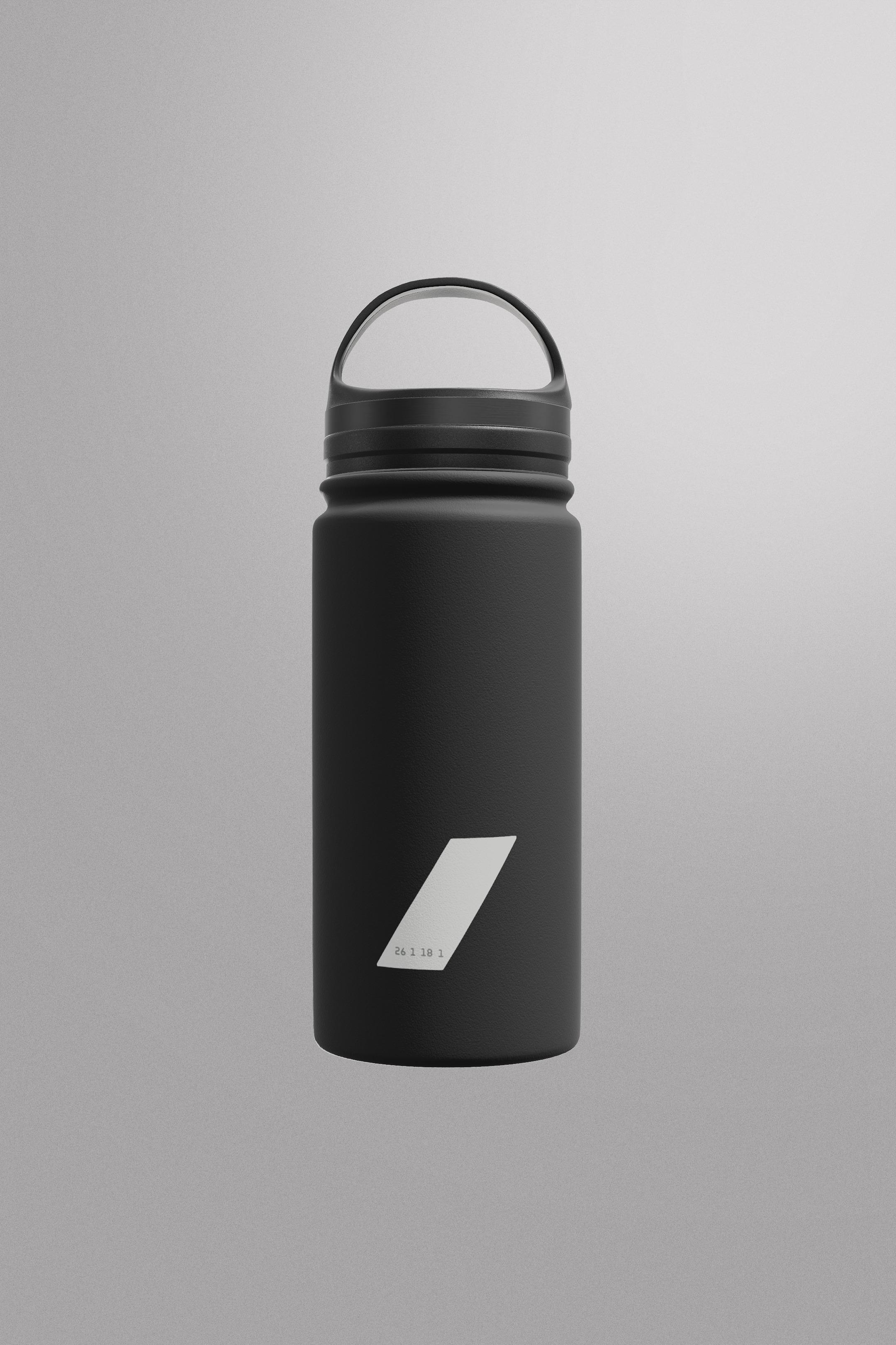 ずっと真夜中でいいのに。 STAINLESS BOTTLE STAINLESS STEEL BOTTLE 500 ML - Black | ZARA United States