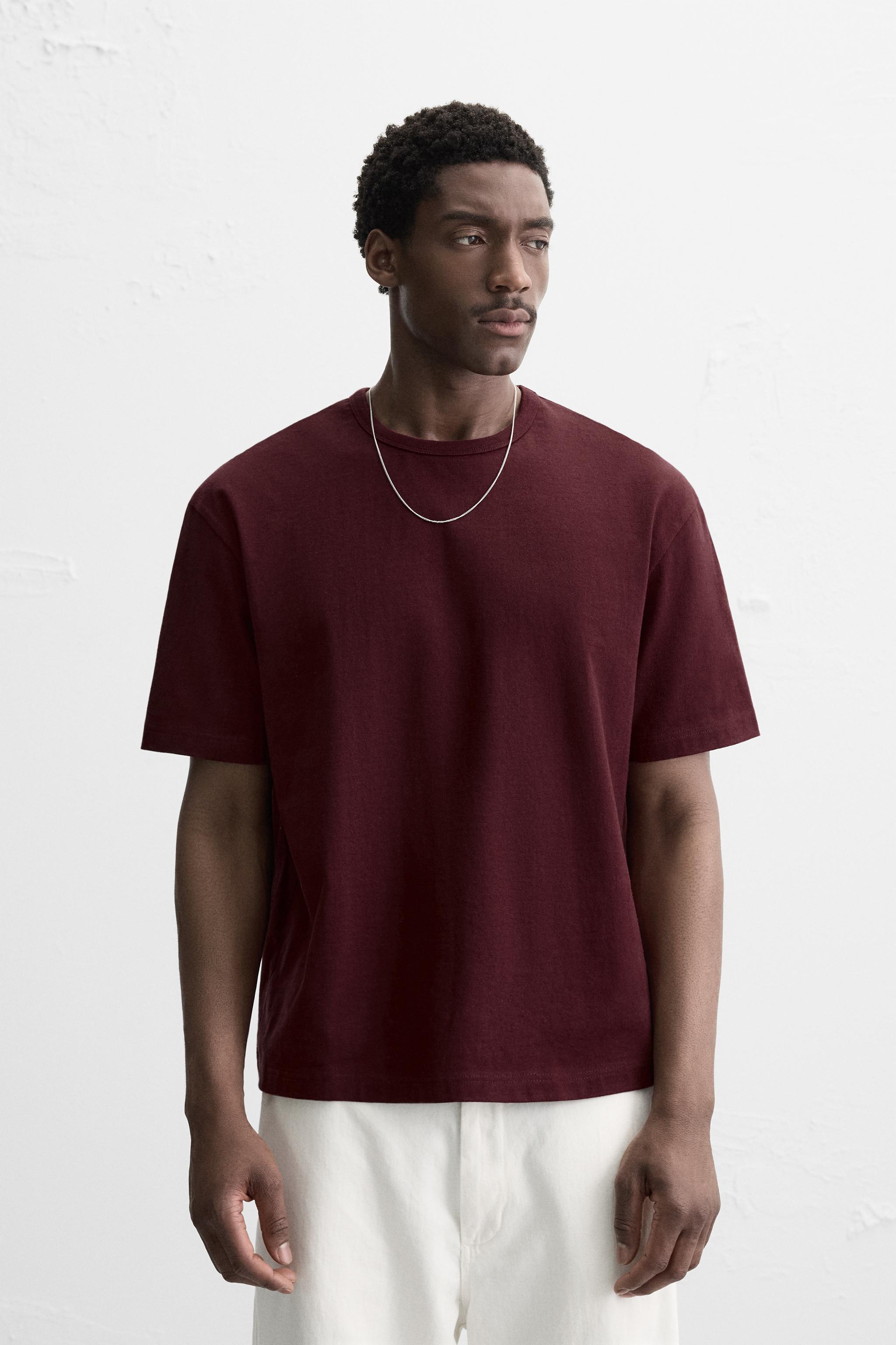 その他 Saruwa2 WASHED EFFECT T-SHIRT WITH SHOULDER PADS - Charcoal gray
