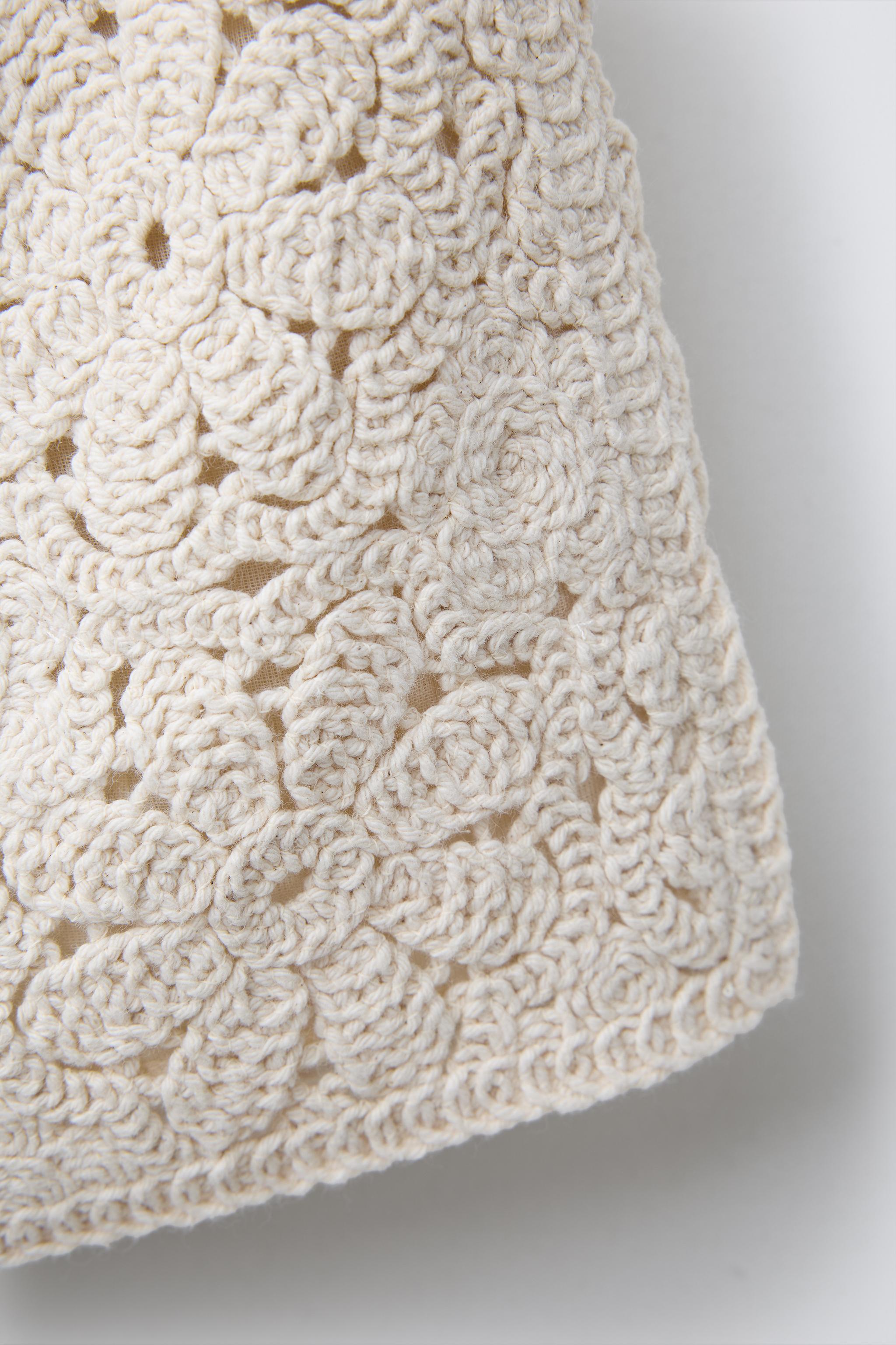 CROCHET KNIT SKIRT