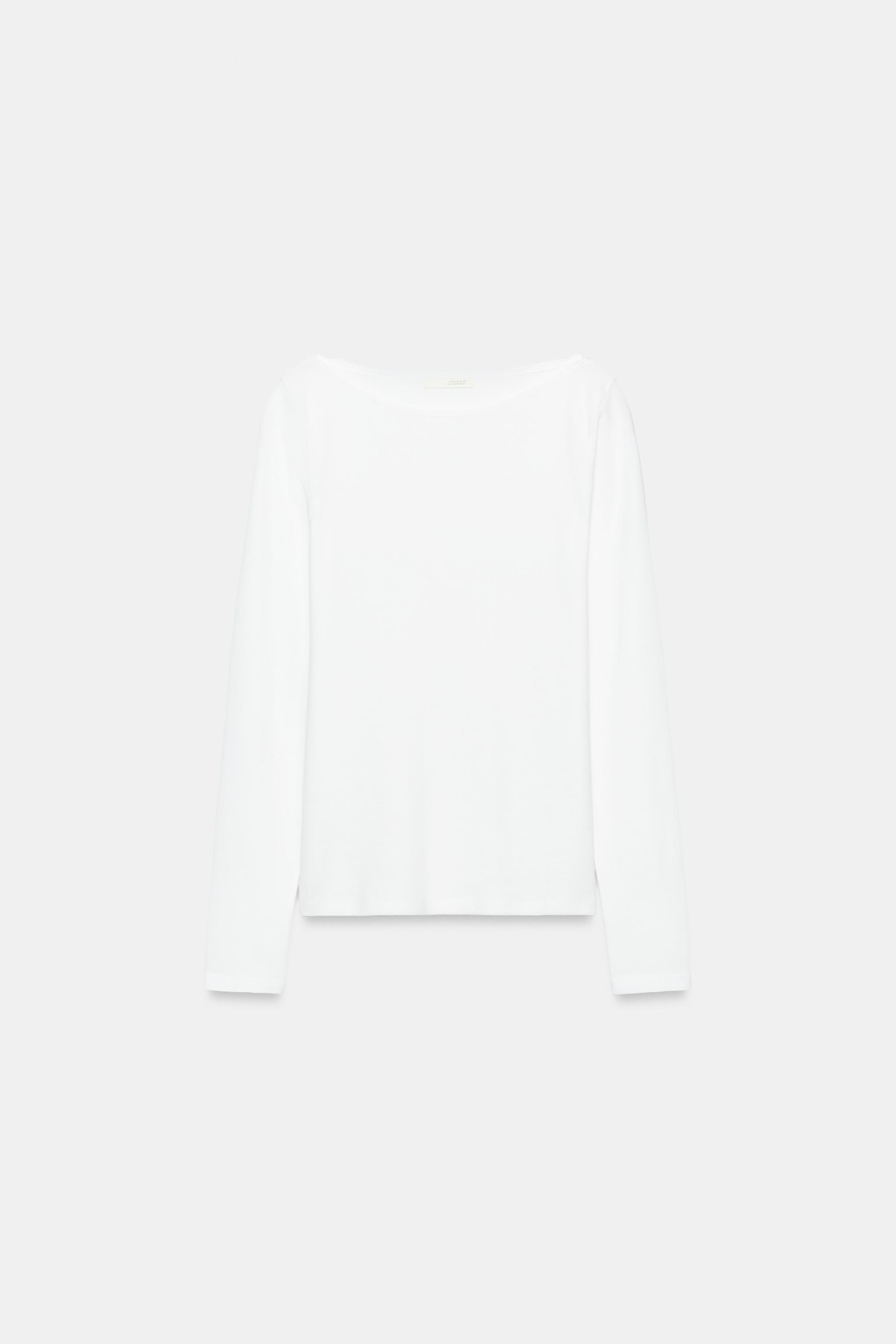 T-SHIRT COL BATEAU