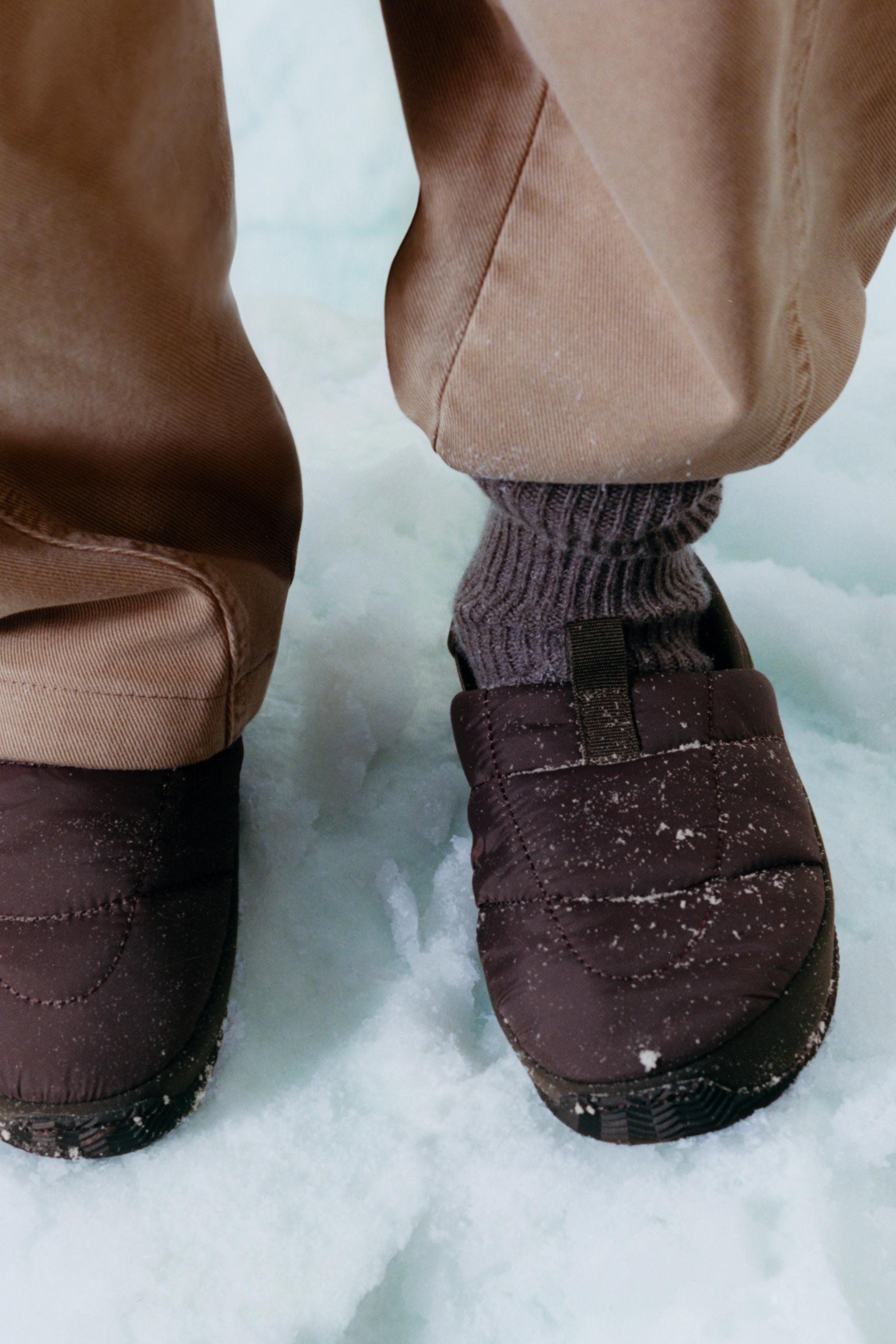 PANTOUFLES MATELASSÉES