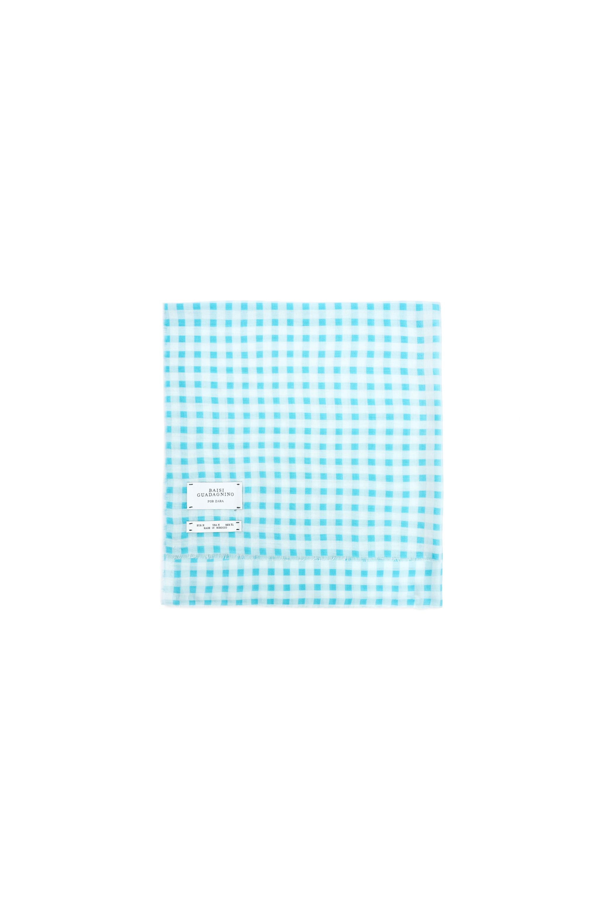 FOULARD LÉGER CARREAUX