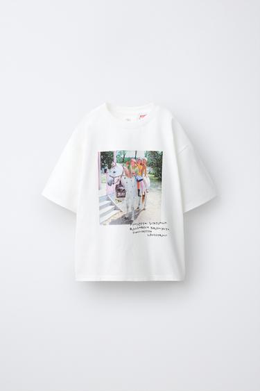 PIPPI LONGSTOCKING © ASTRID LINDGREN COMPANY T-SHIRT - White by Zara - Image 0