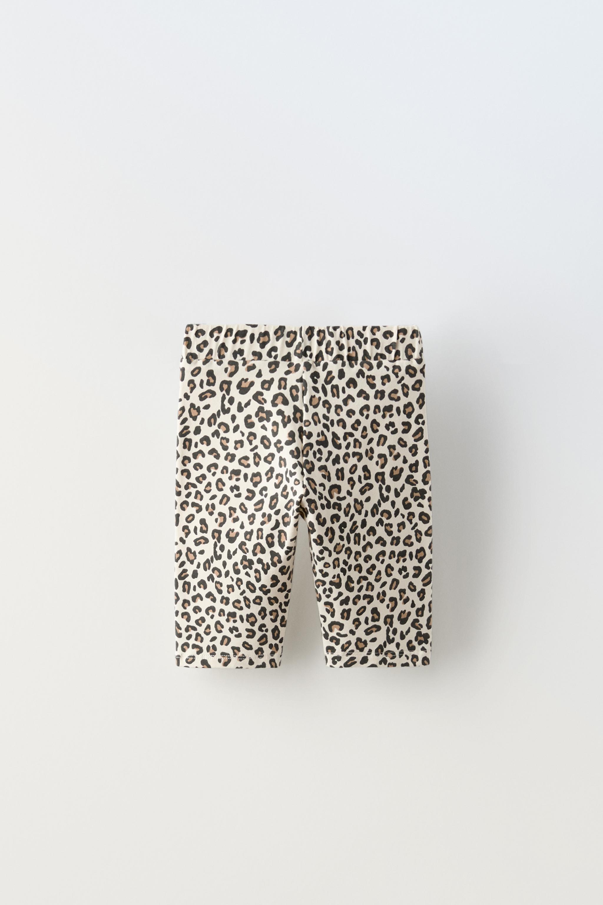 Animal print leggings zara best sale