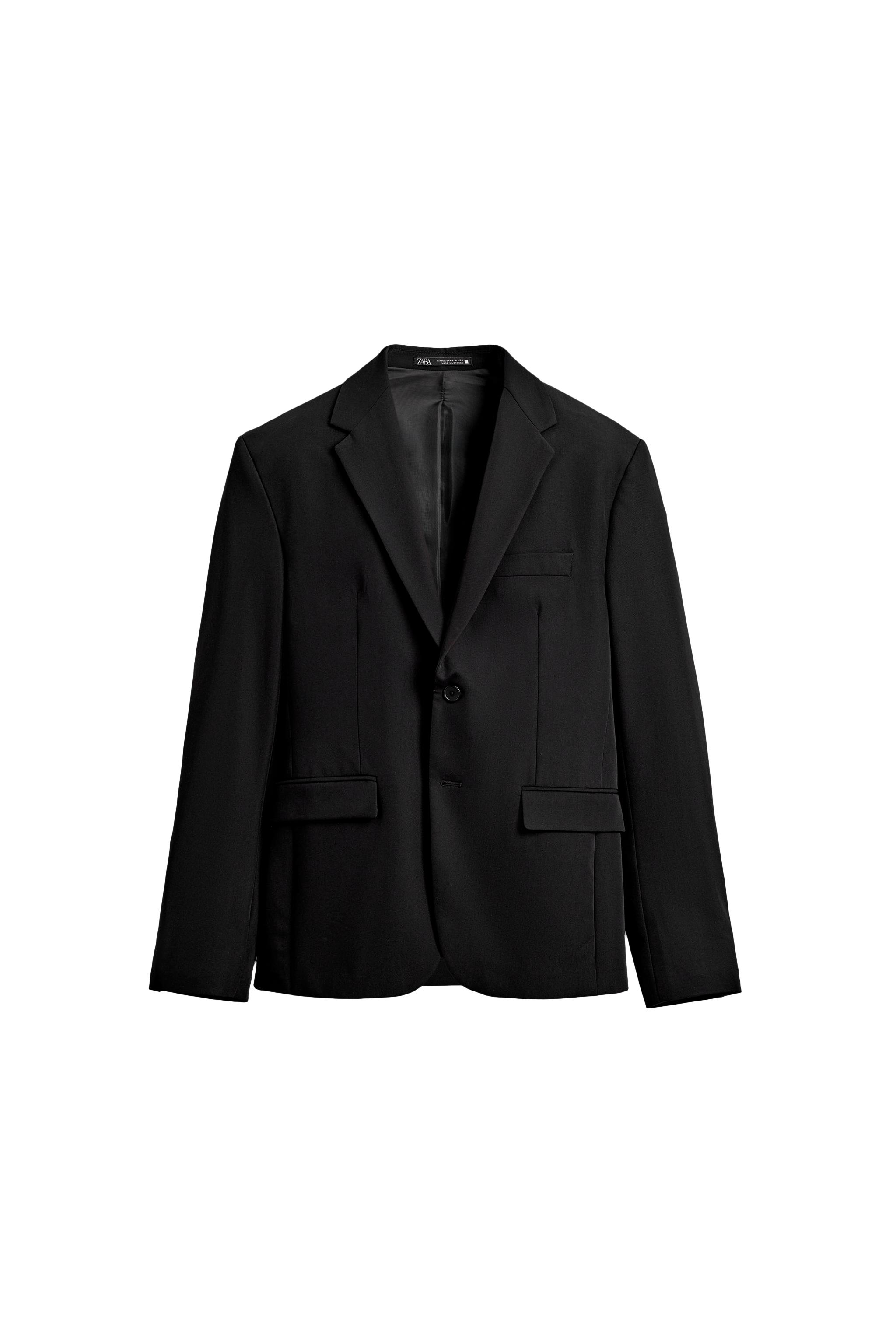 COMFORT SUIT BLAZER - Black | ZARA South Africa
