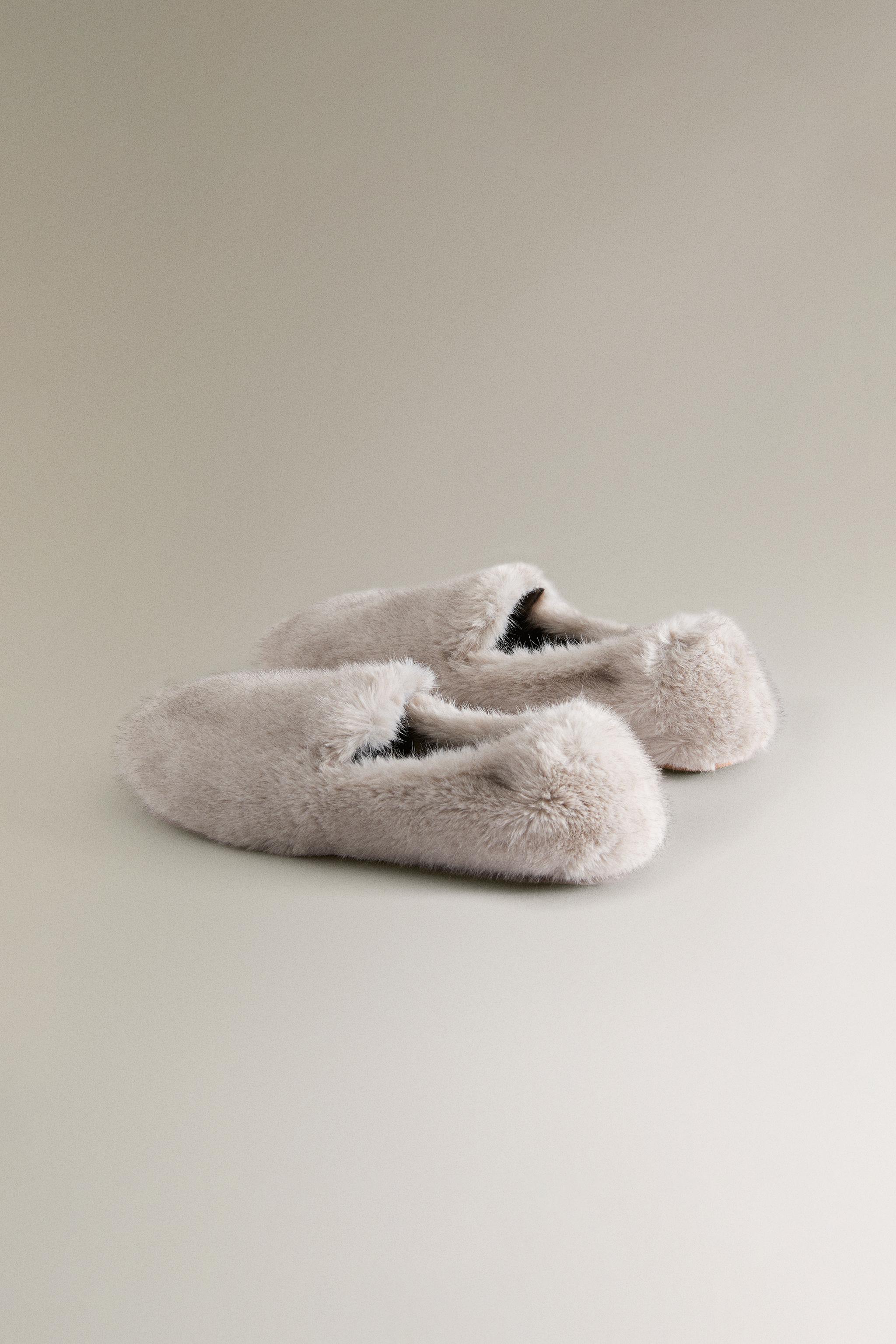 MOCASSINS FAUSSE FOURRURE DOUCE