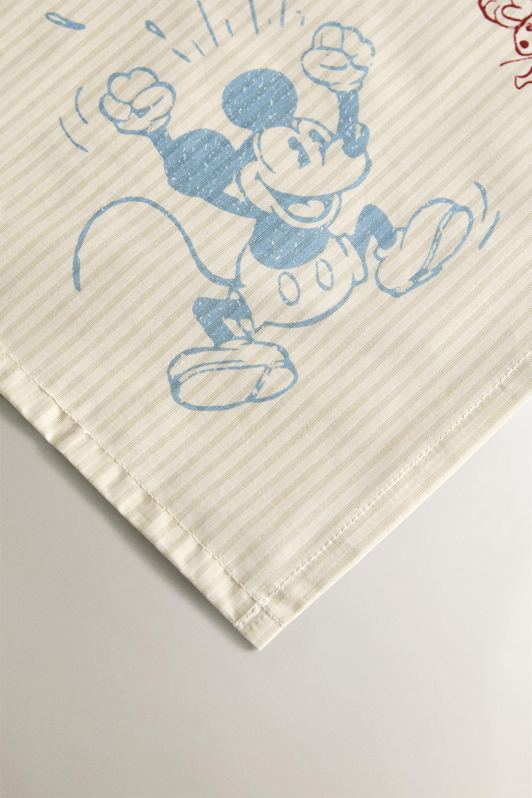 KIDS' MICKEY & MINNIE ©DISNEY COTTON TABLECLOTH