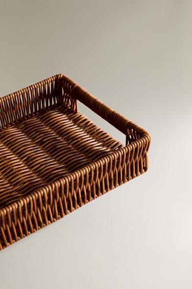 RECTANGULAR BASKET - Brown by Zara - Image 1