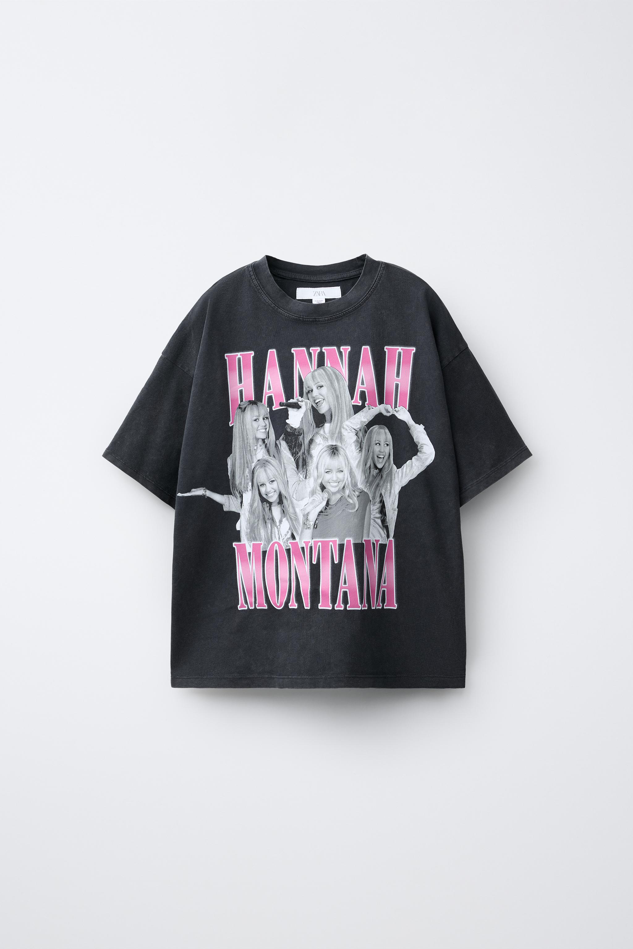 HANNAH MONTANA © DISNEY WASHED EFFECT T-SHIRT